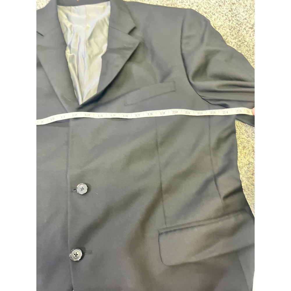 Peter Millar‎ Men's Black Blazer Jacket Business Casual Formal Suit Coat 44R - Picture 6 of 10